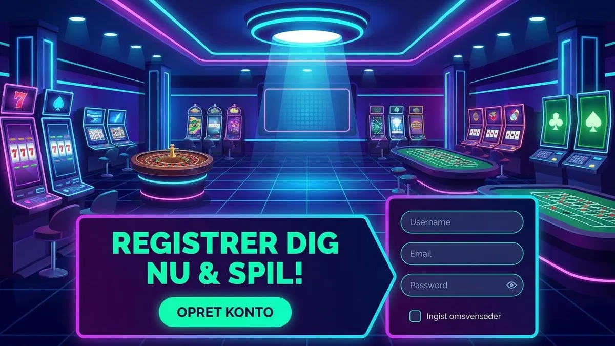 Registrering med bonus